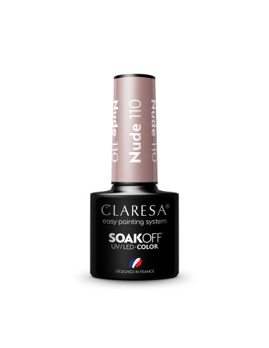 CLARESA Hybrid nail polish NUDE 110 -5g