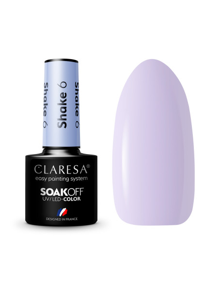 CLARESA Hybrid nail polish SHAKE 6- 5g