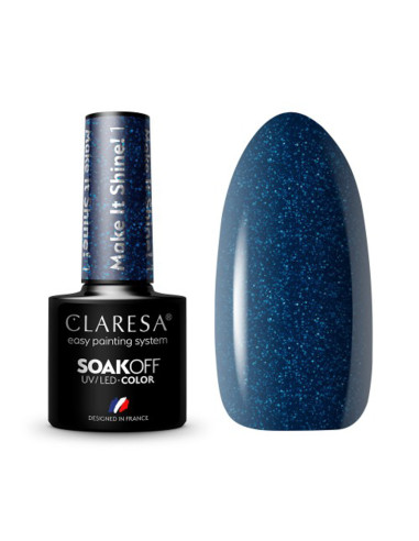 CLARESA Hybrid nail polish Make It Shine! 1-5g