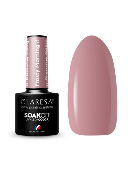 CLARESA Hybrid nail polish Frosty Morning 8 -5g