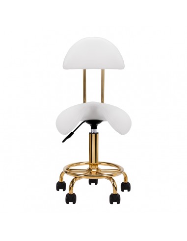 COSMETIC STOOL 6001G WHITE