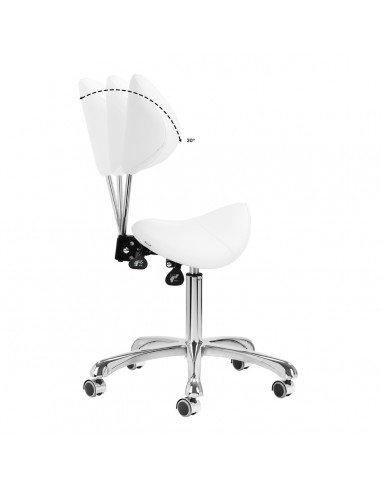 COSMETIC STOOL 1004 GIOVANNI WHITE