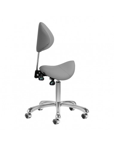 COSMETIC STOOL 1004 GIOVANNI GRAY