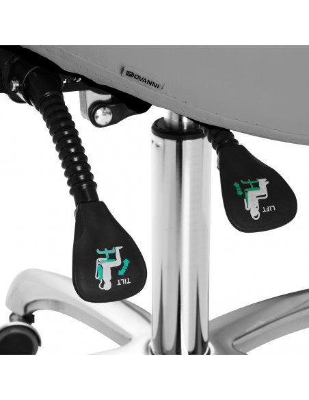 COSMETIC STOOL 1004 GIOVANNI GRAY