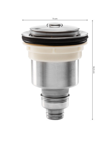 Battery for a hair wash