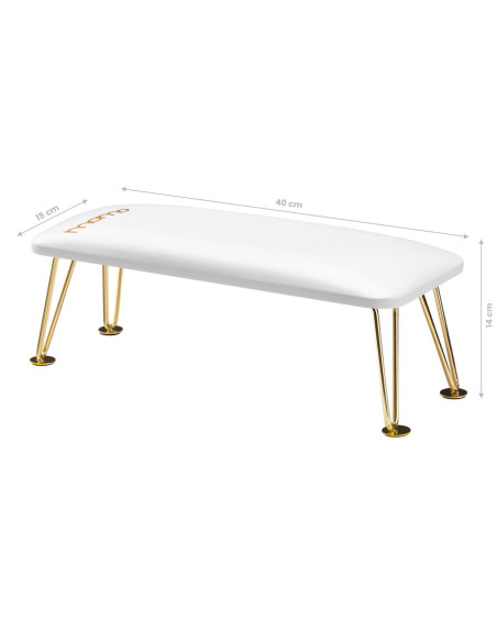 MANICURE STAND 6M GOLDEN WHITE