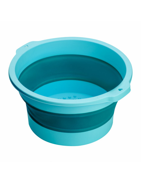 PEDICURE BOWL FOLDABLE BLUE