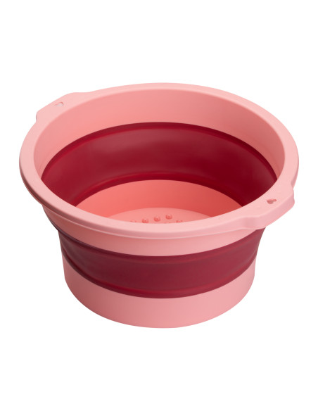 PEDICURE BOWL FOLDABLE PINK