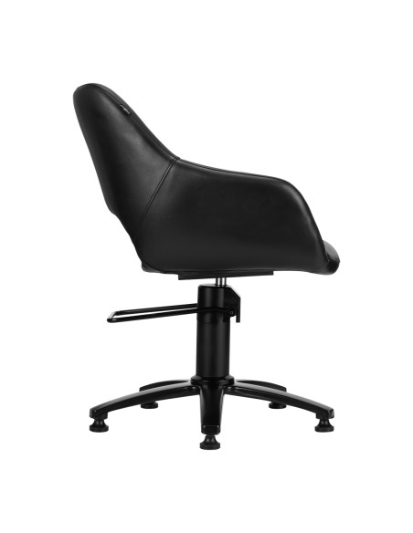GABBIANO HAIRDRESSING CHAIR LIMA BLACK