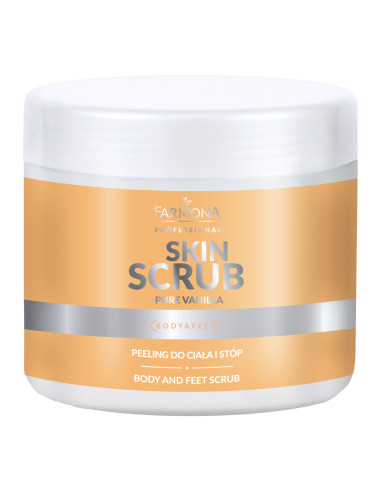 FARMONA SKIN SCRUB PURE VANILLA Body and feet scrub 500 g