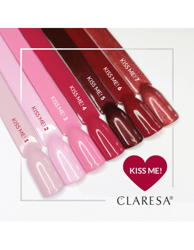 CLARESA hybrid polish Kiss Me! 7 -5g