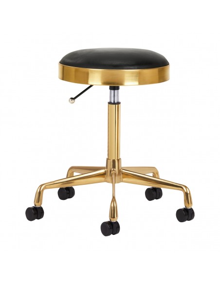 COSMETIC STOOL H7 GOLD BLACK