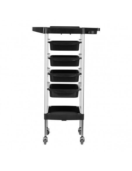 GABBIANO HAIRDRESSER TROLLEY X11-9 WHITE GRAPHICS