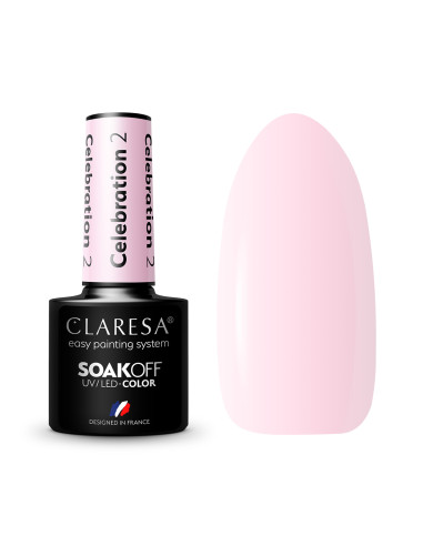 CLARESA Hybrid varnish CELEBRATION 2 -5g