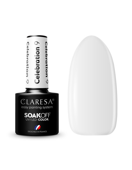 CLARESA Hybrid nail polish CELEBRATION 9 -5g