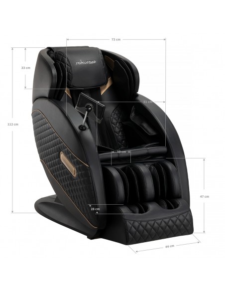 Sakura Massage Chair Standard 801 Black