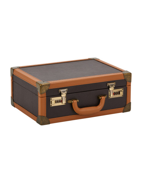 BARBER BROWN HAIRDRESSING SUITCASE