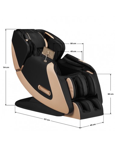 Sakura Massage Chair Luxury 808 black beige