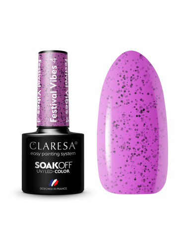 CLARESA Hybrid polish Festival Vibes 4 -5g
