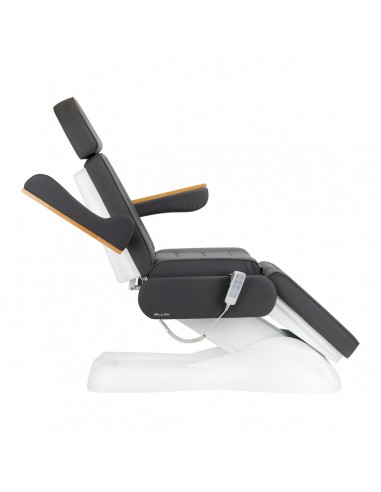 Electric cosmetic chair SILLON Lux 273b 3 actuators gray