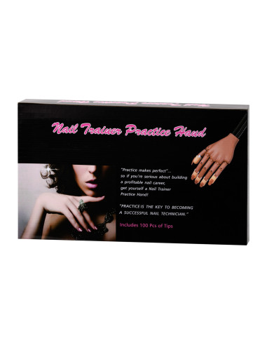 Nail Art Practice Hand Exercise Manicure Nails Tips 95