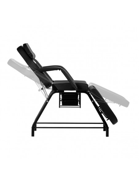 Cosmetic chair 557A with cuvettes black