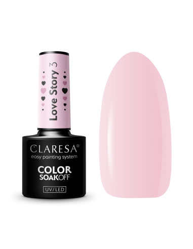 CLARESA LOVE STORY 3 - 5g Hybrid Polish