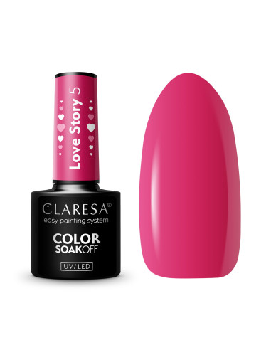 CLARESA Hybrid Polish LOVE STORY 5 - 5g