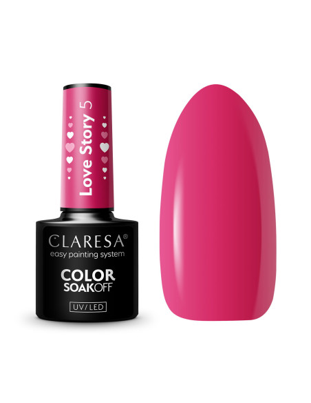 CLARESA Hybrid Polish LOVE STORY 5 - 5g