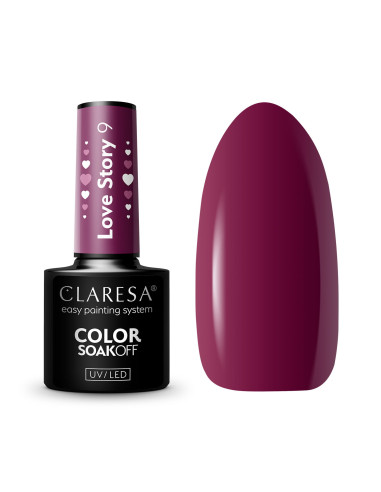 CLARESA LOVE STORY 9 - 5g Hybrid Polish