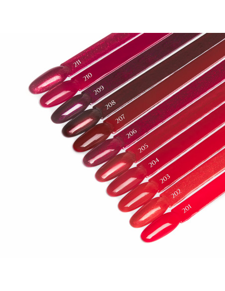 OCHO NAILS Hybrid nail polish red 208 -5 g