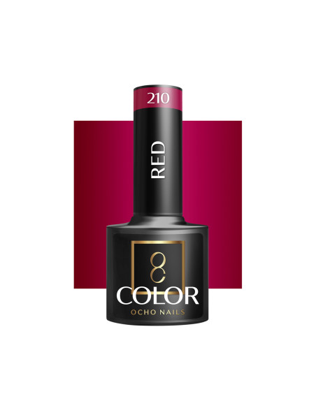 OCHO NAILS Hybrid nail polish red 210 -5 g