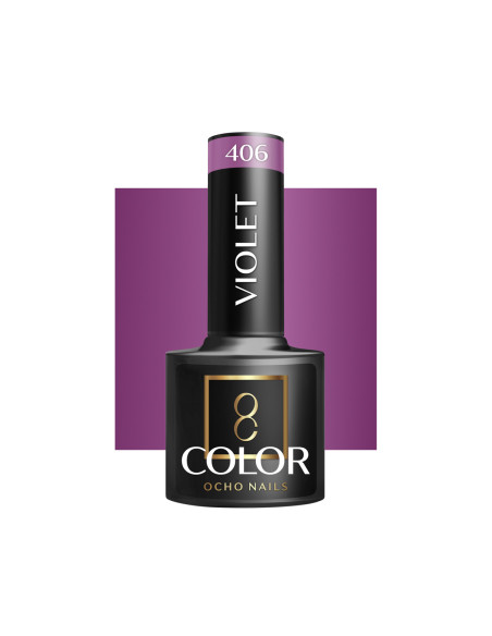 OCHO NAILS Hybrid nail polish violet 406 -5 g