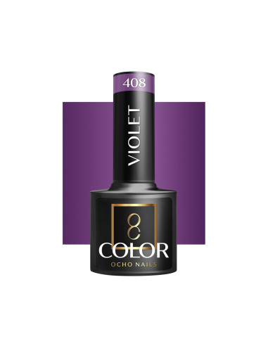 OCHO NAILS Hybrid nail polish violet 408 -5 g