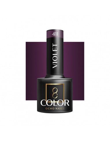 OCHO NAILS Hybrid nail polish violet 411 -5 g