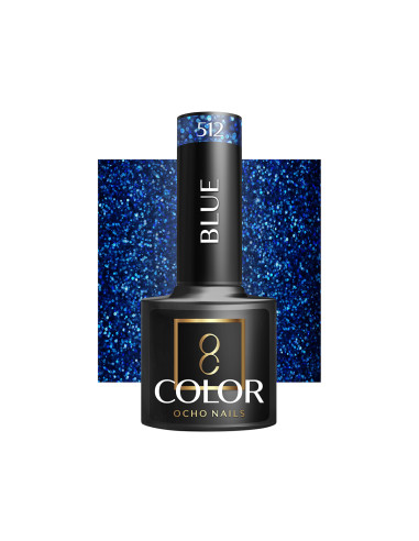 OCHO NAILS Hybrid nail polish blue 512 -5 g