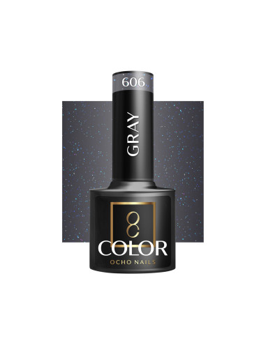 OCHO NAILS Hybrid nail polish gray 606 -5 g
