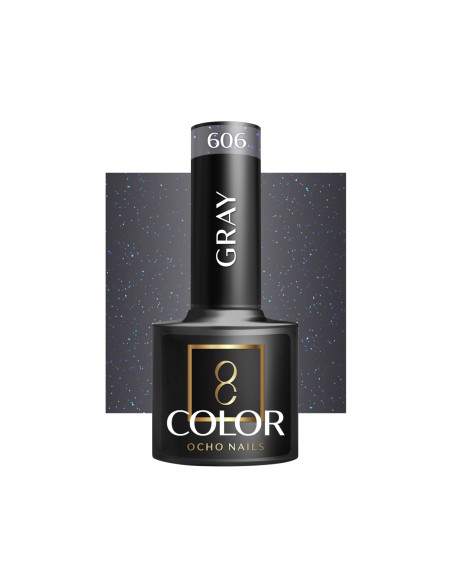 OCHO NAILS Hybrid nail polish gray 606 -5 g