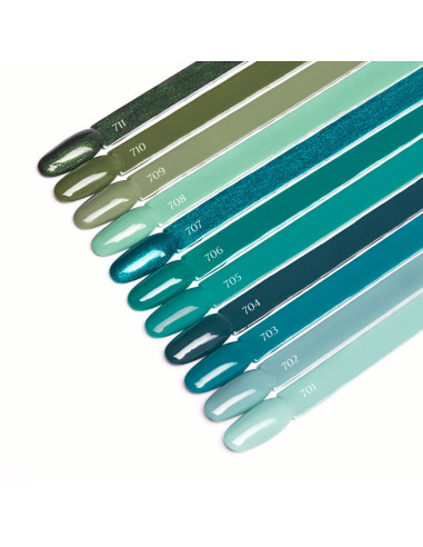 OCHO NAILS Hybrid nail polish green 702 -5 g