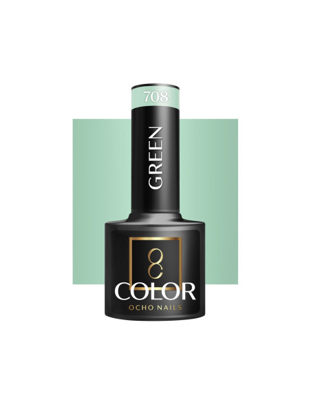 OCHO NAILS Hybrid nail polish green 708 -5 g
