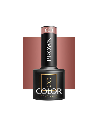 OCHO NAILS Hybrid nail polish brown 804 -5 g