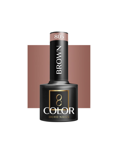OCHO NAILS Hybrid nail polish brown 805 -5 g