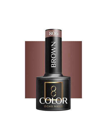 OCHO NAILS Hybrid nail polish brown 806 -5 g
