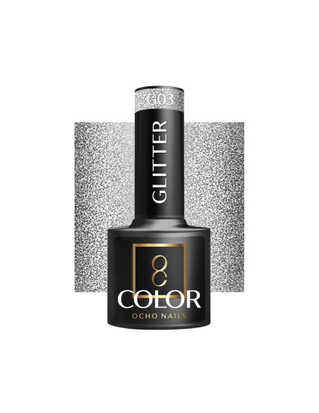 OCHO NAILS Hybrid nail polish glitter G03 -5 g