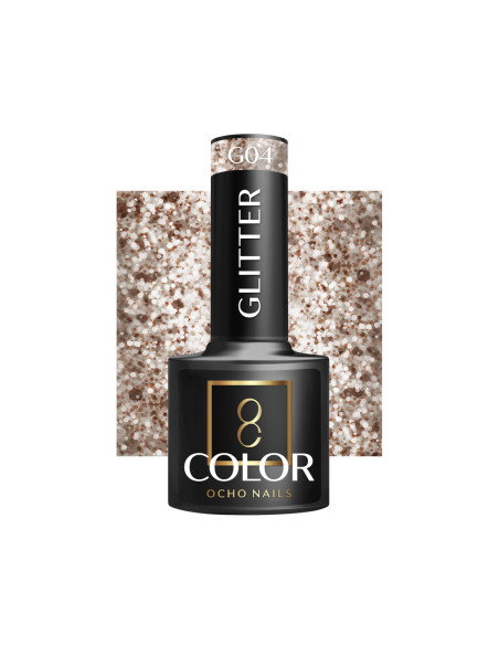 OCHO NAILS Hybrid nail polish glitter G04 -5 g