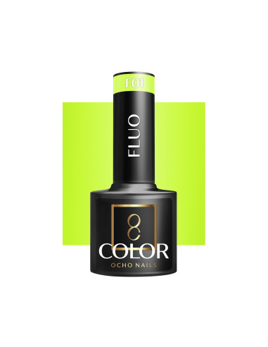 OCHO NAILS Hybrid nail polish fluo F01 -5 g