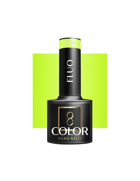 OCHO NAILS Hybrid nail polish fluo F01 -5 g