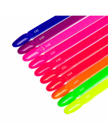 OCHO NAILS Hybrid nail polish fluo F01 -5 g