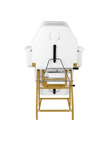 Cosmetic chair 557G with cuvettes white