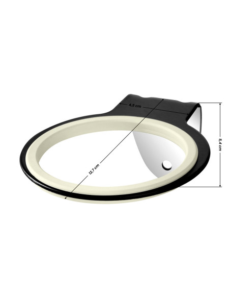 Wall holder for hair dryer Q96 black